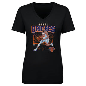 Mikal Bridges Women's V-Neck T-Shirt | 500 LEVEL