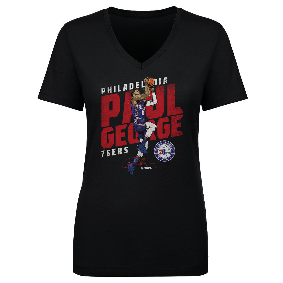 Paul George Women's V-Neck T-Shirt | 500 LEVEL