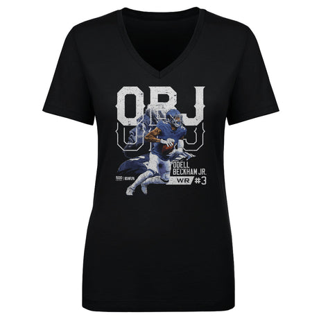 Odell Beckham Jr. Women's V-Neck T-Shirt | 500 LEVEL