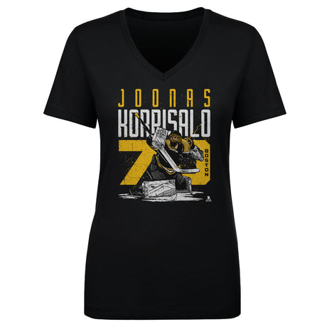Joonas Korpisalo Women's V-Neck T-Shirt | 500 LEVEL