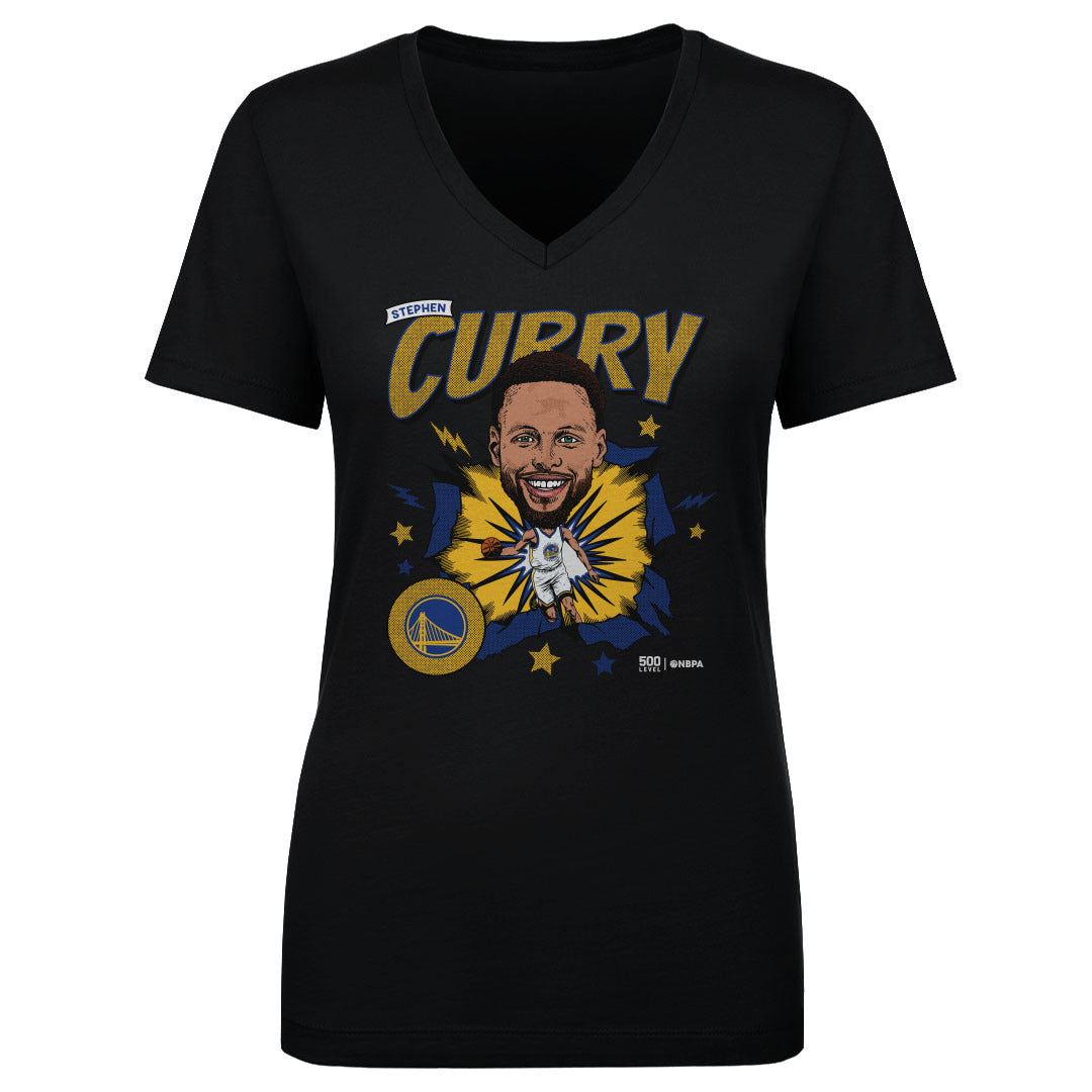 Steph Curry Women's V-Neck T-Shirt | 500 LEVEL