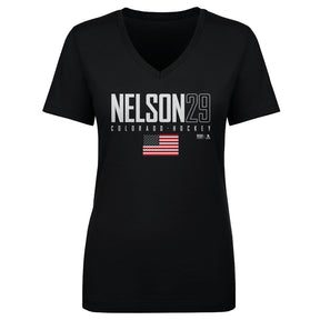 Brock Nelson Women's V-Neck T-Shirt | 500 LEVEL