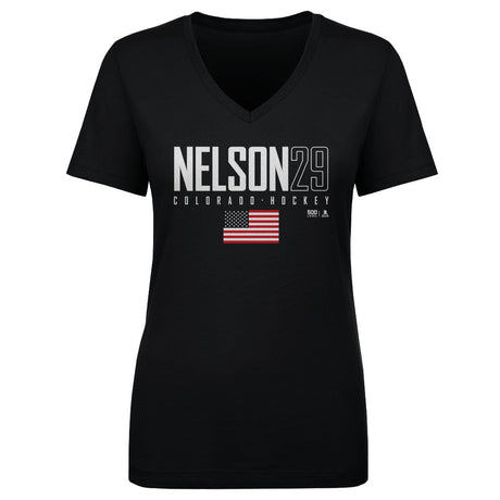 Brock Nelson Women's V-Neck T-Shirt | 500 LEVEL
