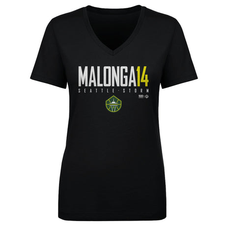 Dominique Malonga Women's V-Neck T-Shirt | 500 LEVEL