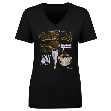 Fernando Tatis Jr. Women's V-Neck T-Shirt | 500 LEVEL