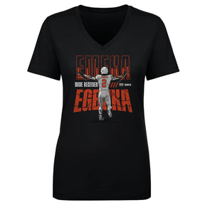 Emeka Egbuka Women's V-Neck T-Shirt | 500 LEVEL