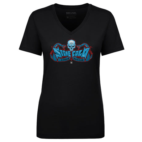 Stone Cold Steve Austin Women's V-Neck T-Shirt | 500 LEVEL