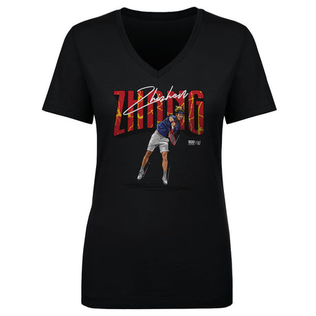 Zhizhen Zhang Women's V-Neck T-Shirt | 500 LEVEL