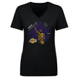 Bronny James Jr. Women's V-Neck T-Shirt | 500 LEVEL