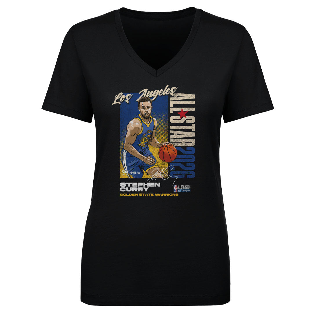 Steph Curry Women's V-Neck T-Shirt | 500 LEVEL