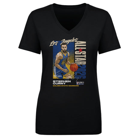 Steph Curry Women's V-Neck T-Shirt | 500 LEVEL