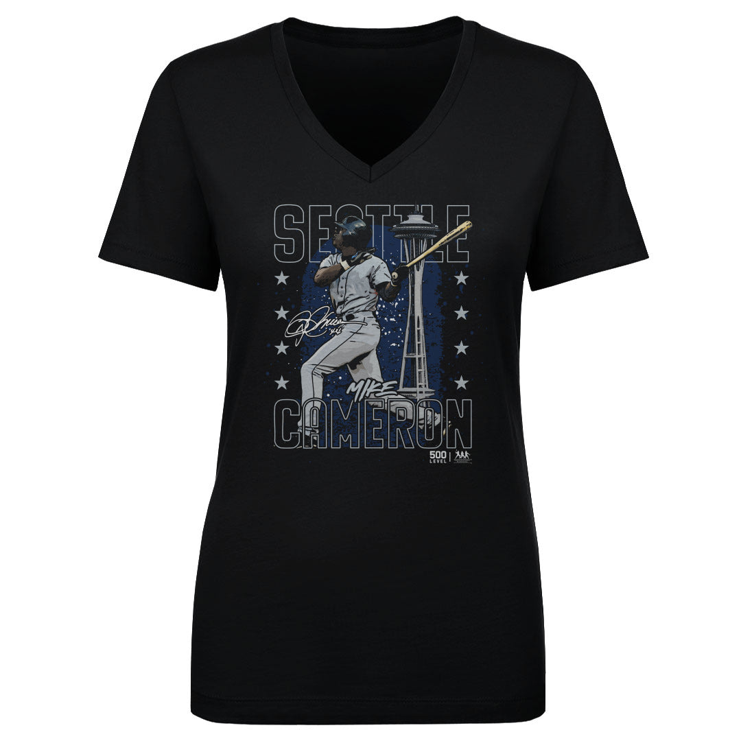 Mike Cameron Women's V-Neck T-Shirt | 500 LEVEL