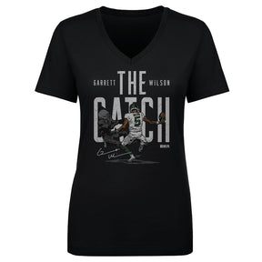 Garrett Wilson Women's V-Neck T-Shirt | 500 LEVEL