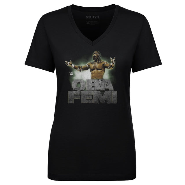 Oba Femi Women's V-Neck T-Shirt | 500 LEVEL