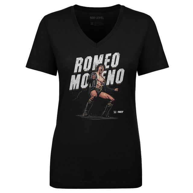 Romeo Moreno Women's V-Neck T-Shirt | 500 LEVEL