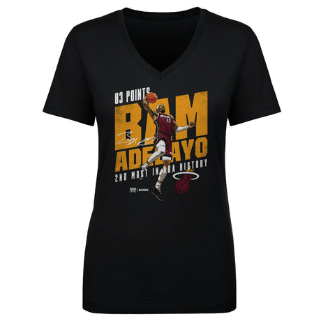 Bam Adebayo Women's V-Neck T-Shirt | 500 LEVEL