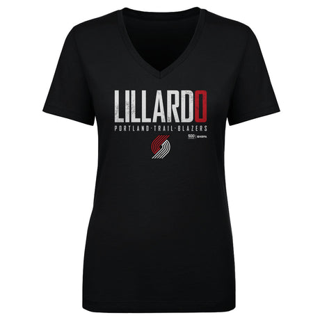 Damian Lillard Women's V-Neck T-Shirt | 500 LEVEL
