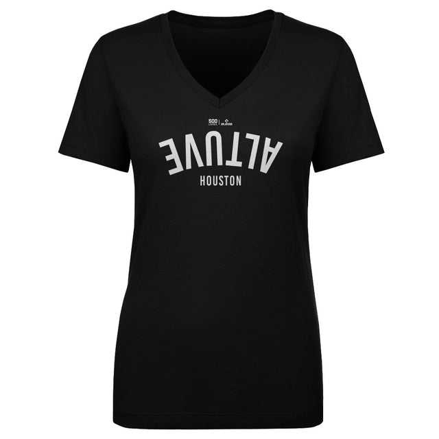 Jose Altuve Women's V-Neck T-Shirt | 500 LEVEL