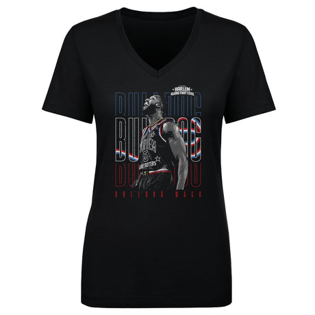 Bulldog Mack Women's V-Neck T-Shirt | 500 LEVEL