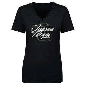 Jayson Tatum Women's V-Neck T-Shirt | 500 LEVEL