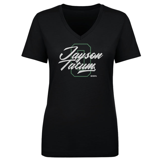 Jayson Tatum Women's V-Neck T-Shirt | 500 LEVEL