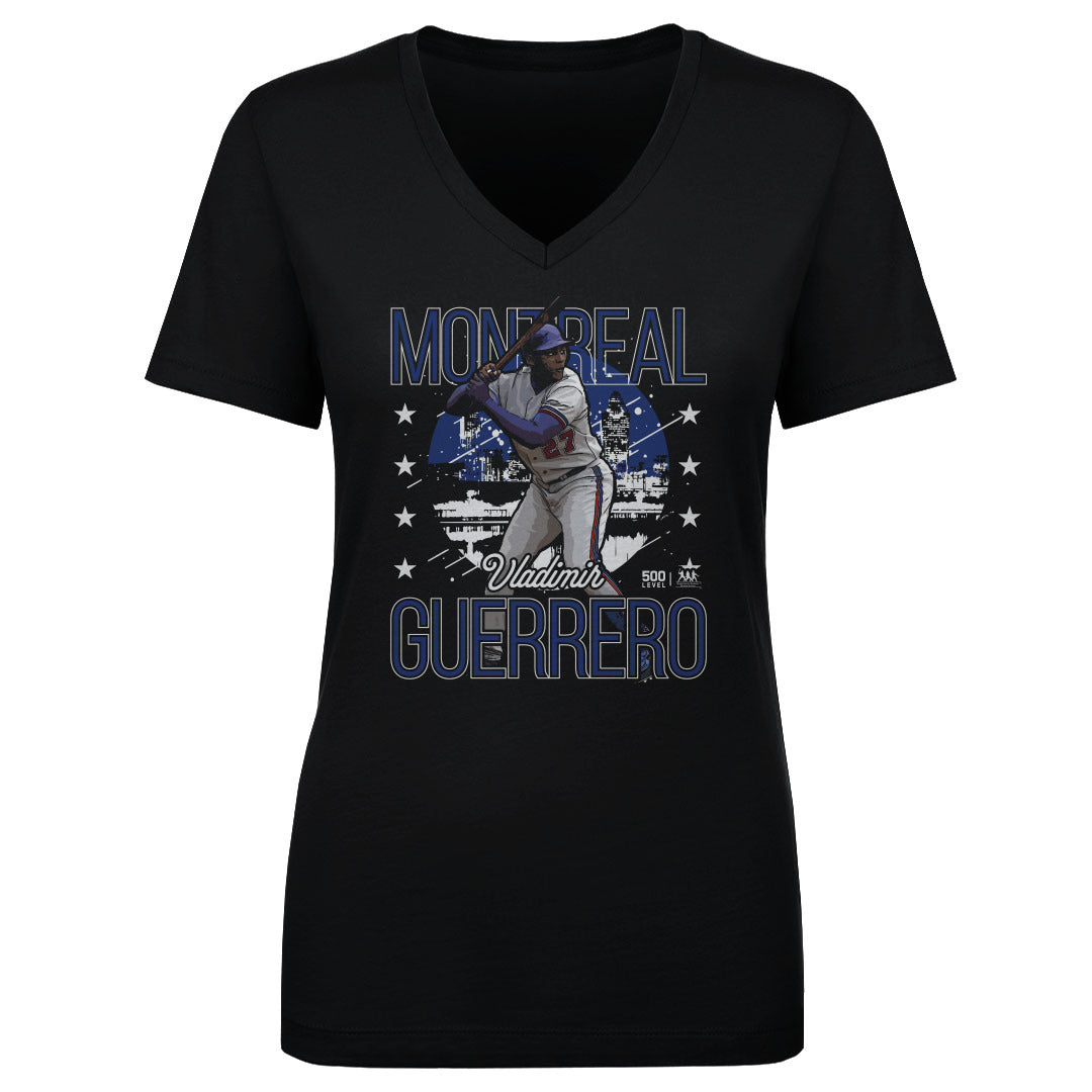 Vladimir Guerrero Women's V-Neck T-Shirt | 500 LEVEL