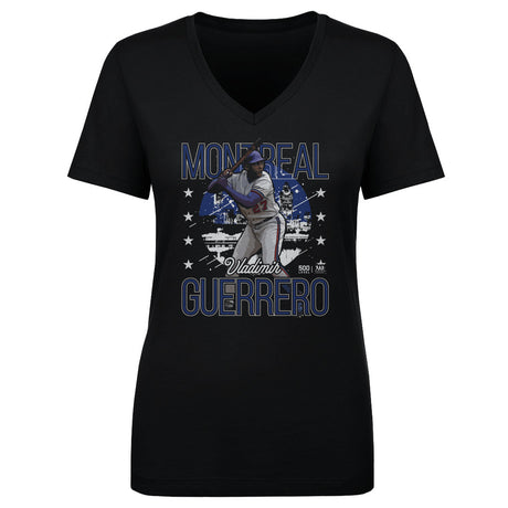 Vladimir Guerrero Women's V-Neck T-Shirt | 500 LEVEL