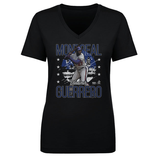 Vladimir Guerrero Women's V-Neck T-Shirt | 500 LEVEL