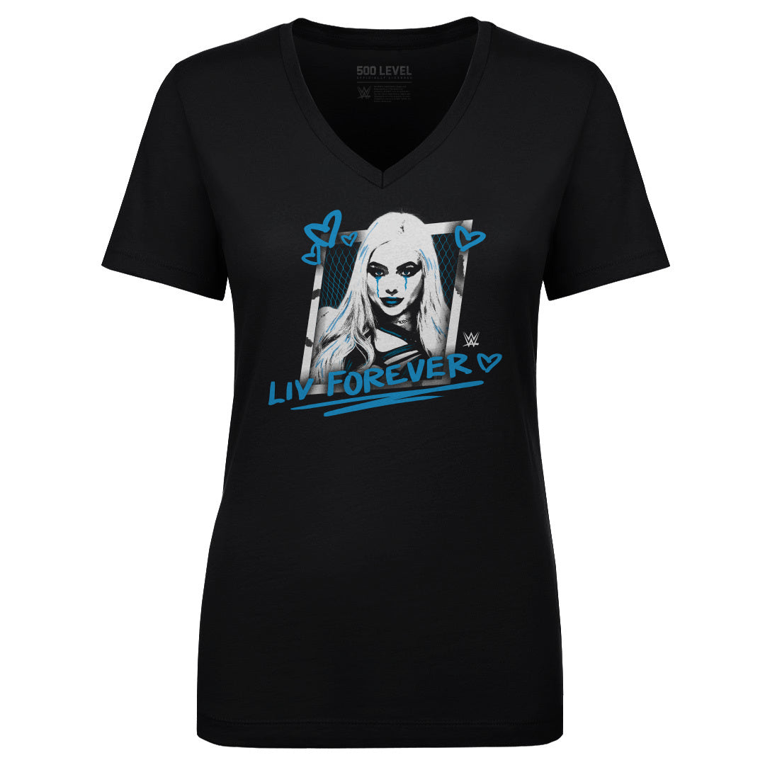Liv Morgan Women's V-Neck T-Shirt | 500 LEVEL