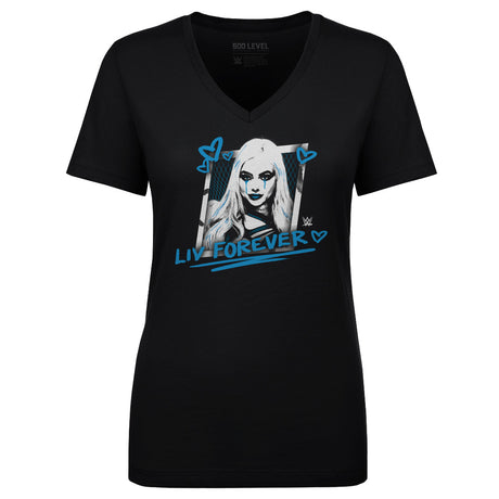 Liv Morgan Women's V-Neck T-Shirt | 500 LEVEL