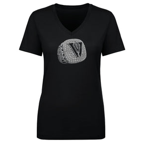 Crown Trio Women's V-Neck T-Shirt | 500 LEVEL