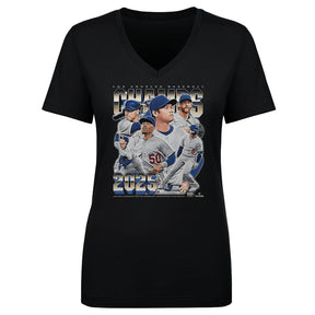 Los Angeles Baseball Women's V-Neck T-Shirt | 500 LEVEL