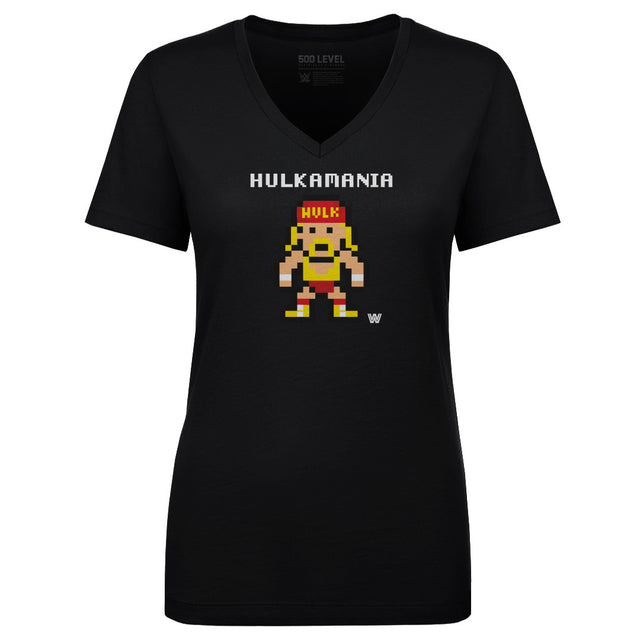 Hulk Hogan Women's V-Neck T-Shirt | 500 LEVEL