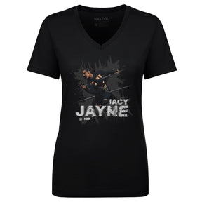 Jacy Jayne Women's V-Neck T-Shirt | 500 LEVEL