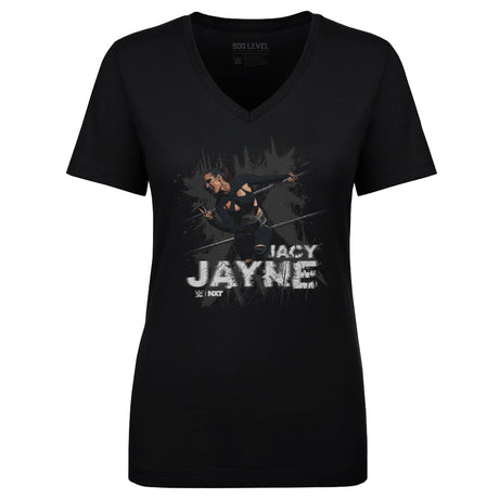 Jacy Jayne Women's V-Neck T-Shirt | 500 LEVEL