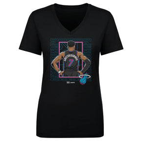 Giannis Antetokounmpo Women's V-Neck T-Shirt | 500 LEVEL