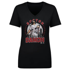 Johnny Damon Women's V-Neck T-Shirt | 500 LEVEL