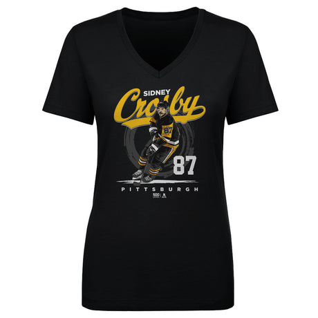 Sidney Crosby Women's V-Neck T-Shirt | 500 LEVEL