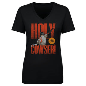 Colton Cowser Women's V-Neck T-Shirt | 500 LEVEL