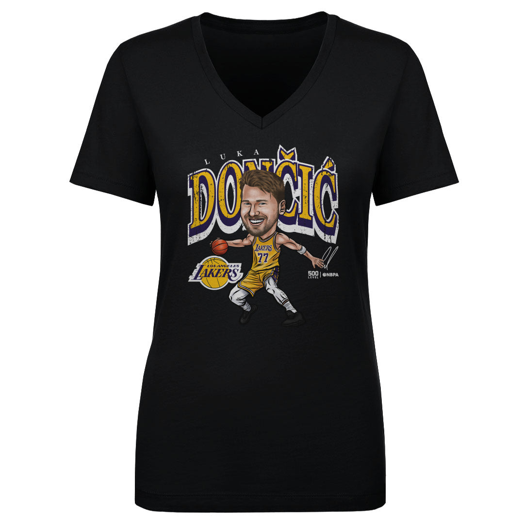 Luka Doncic Women's V-Neck T-Shirt | 500 LEVEL