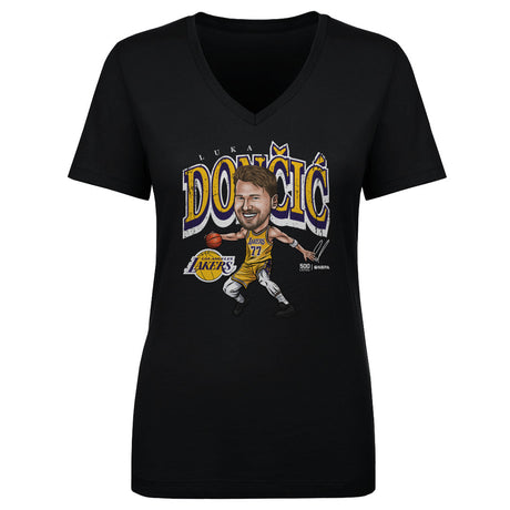 Luka Doncic Women's V-Neck T-Shirt | 500 LEVEL