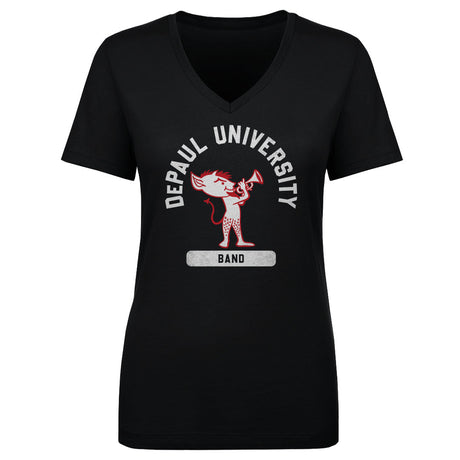 DePaul Blue Demons Women's V-Neck T-Shirt | 500 LEVEL