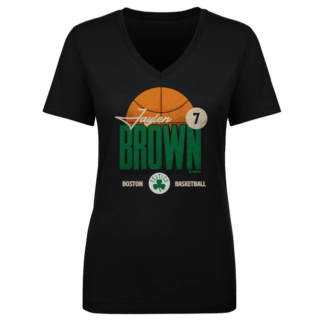 Jaylen Brown Women's V-Neck T-Shirt | 500 LEVEL