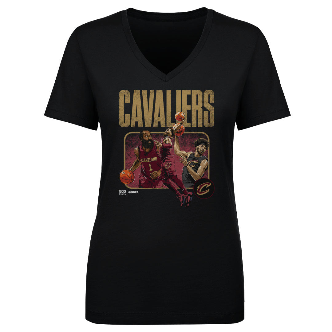Cleveland Cavaliers Women's V-Neck T-Shirt | 500 LEVEL