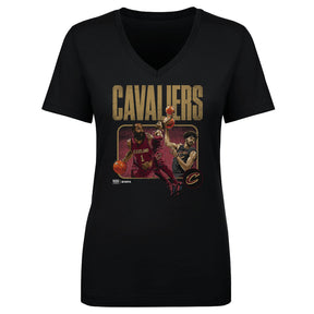 Cleveland Cavaliers Women's V-Neck T-Shirt | 500 LEVEL
