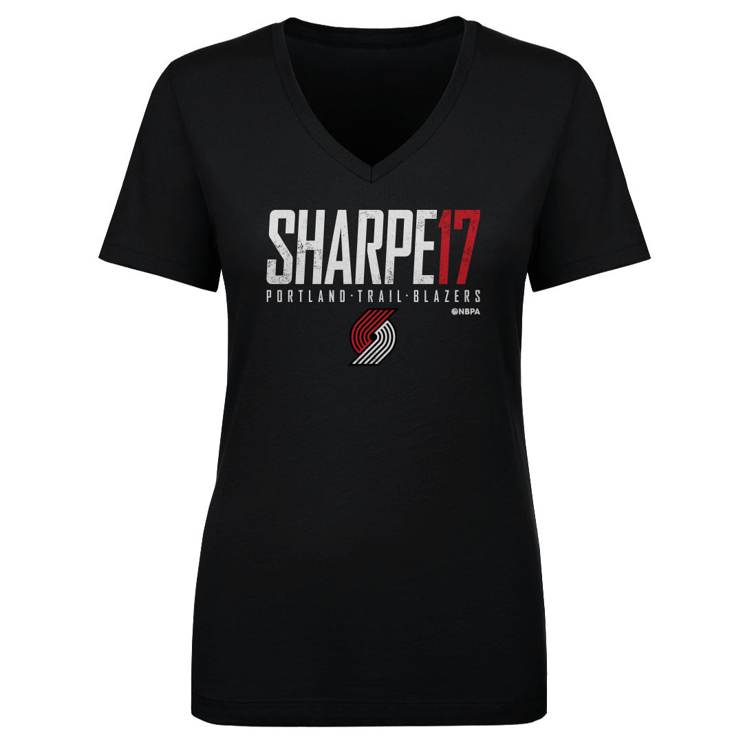 Shaedon Sharpe Women&#39;s V-Neck T-Shirt | 500 LEVEL