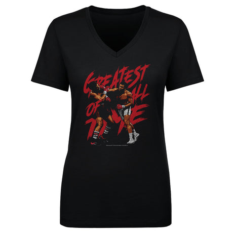 Muhammad Ali Women's V-Neck T-Shirt | 500 LEVEL