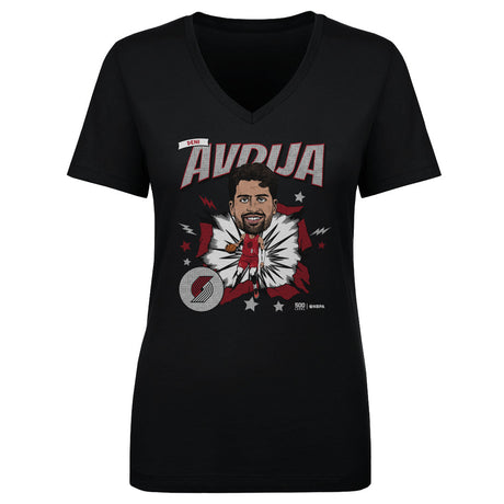 Deni Avdija Women's V-Neck T-Shirt | 500 LEVEL