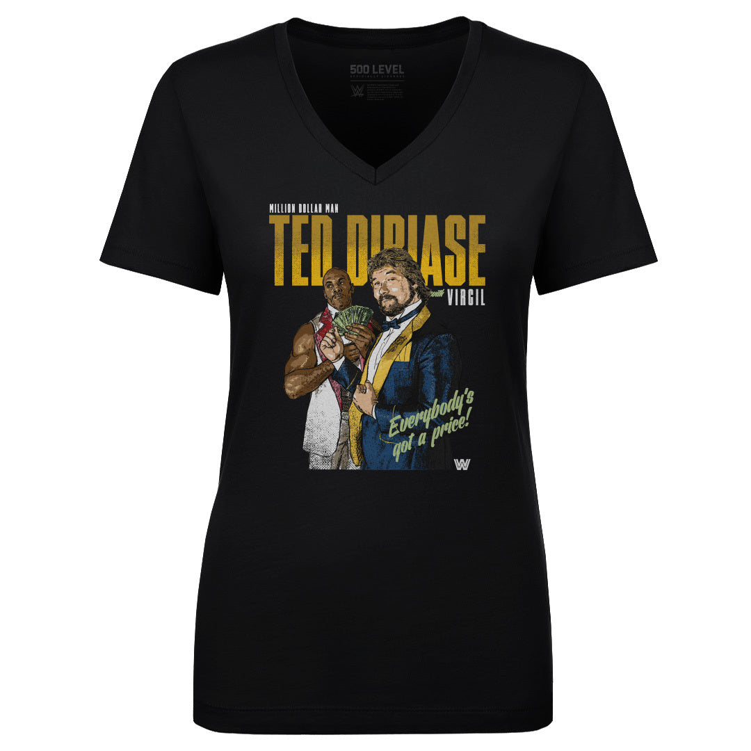 Ted DiBiase Women's V-Neck T-Shirt | 500 LEVEL