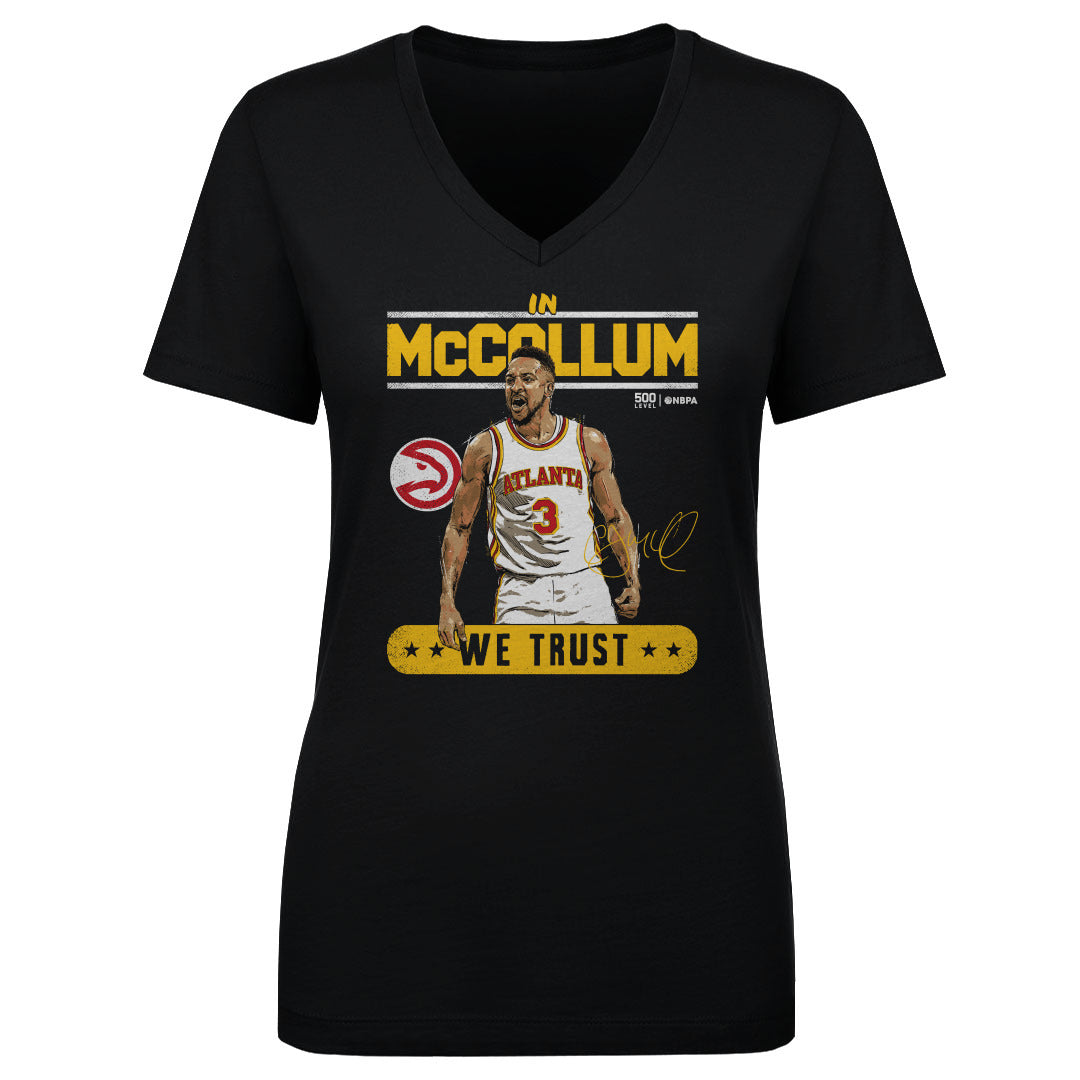 CJ McCollum Women's V-Neck T-Shirt | 500 LEVEL
